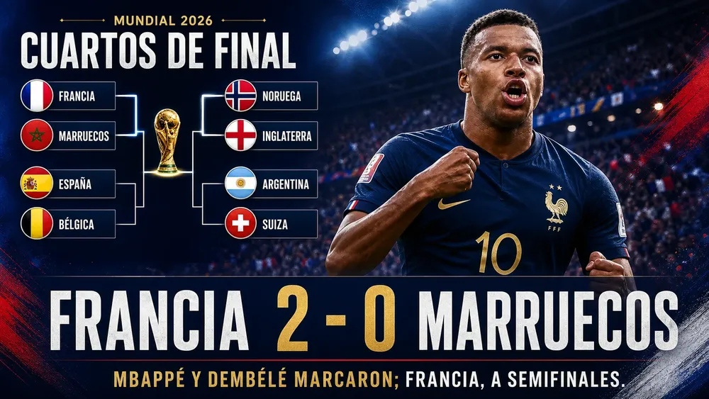 FRANCIA PRIMER SEMIFINALISTA