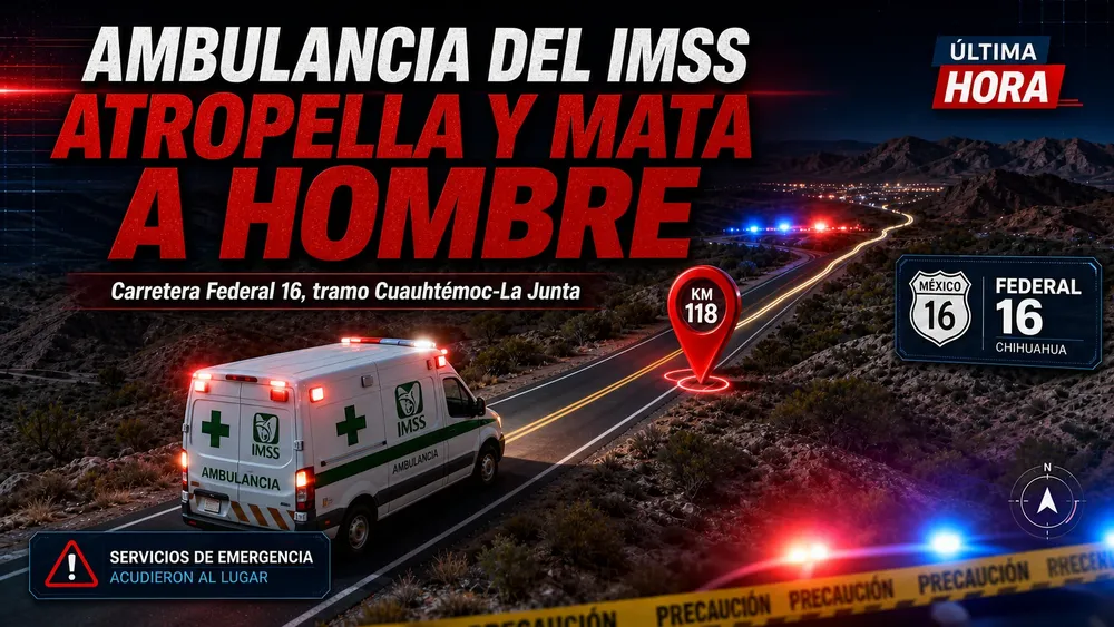 ATROPELLO AMBULANCIA IMSS