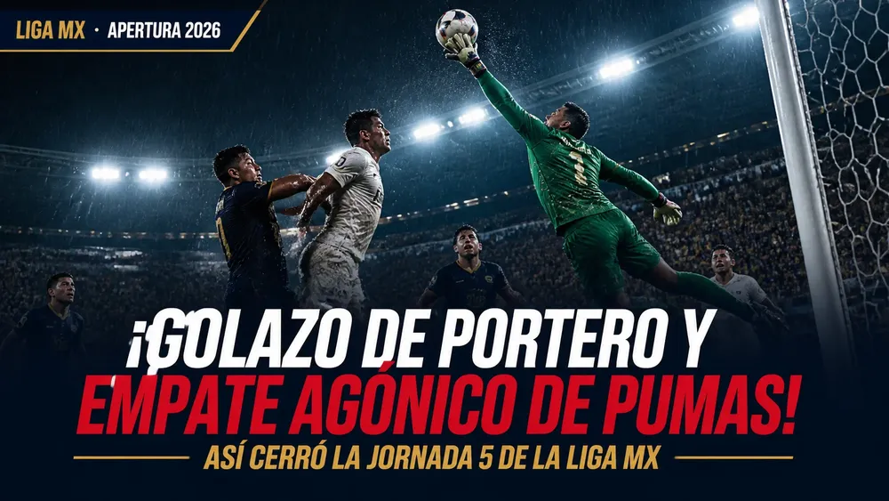GOLAZO DE PORTERO