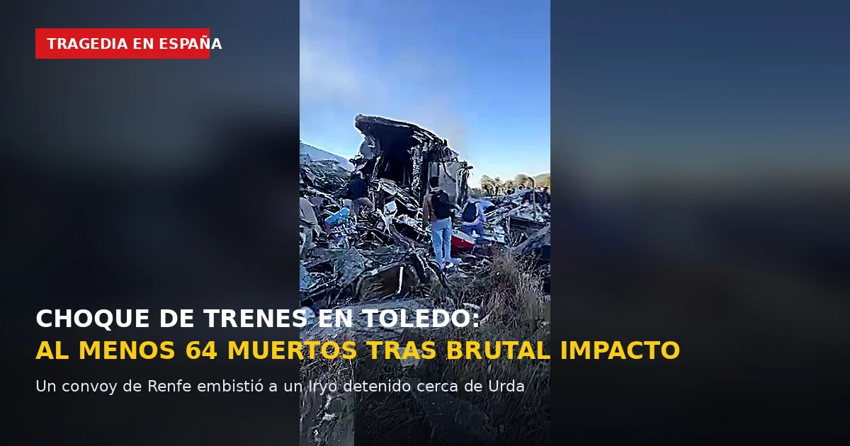 TRAGEDIA ESPAÑA TRENES