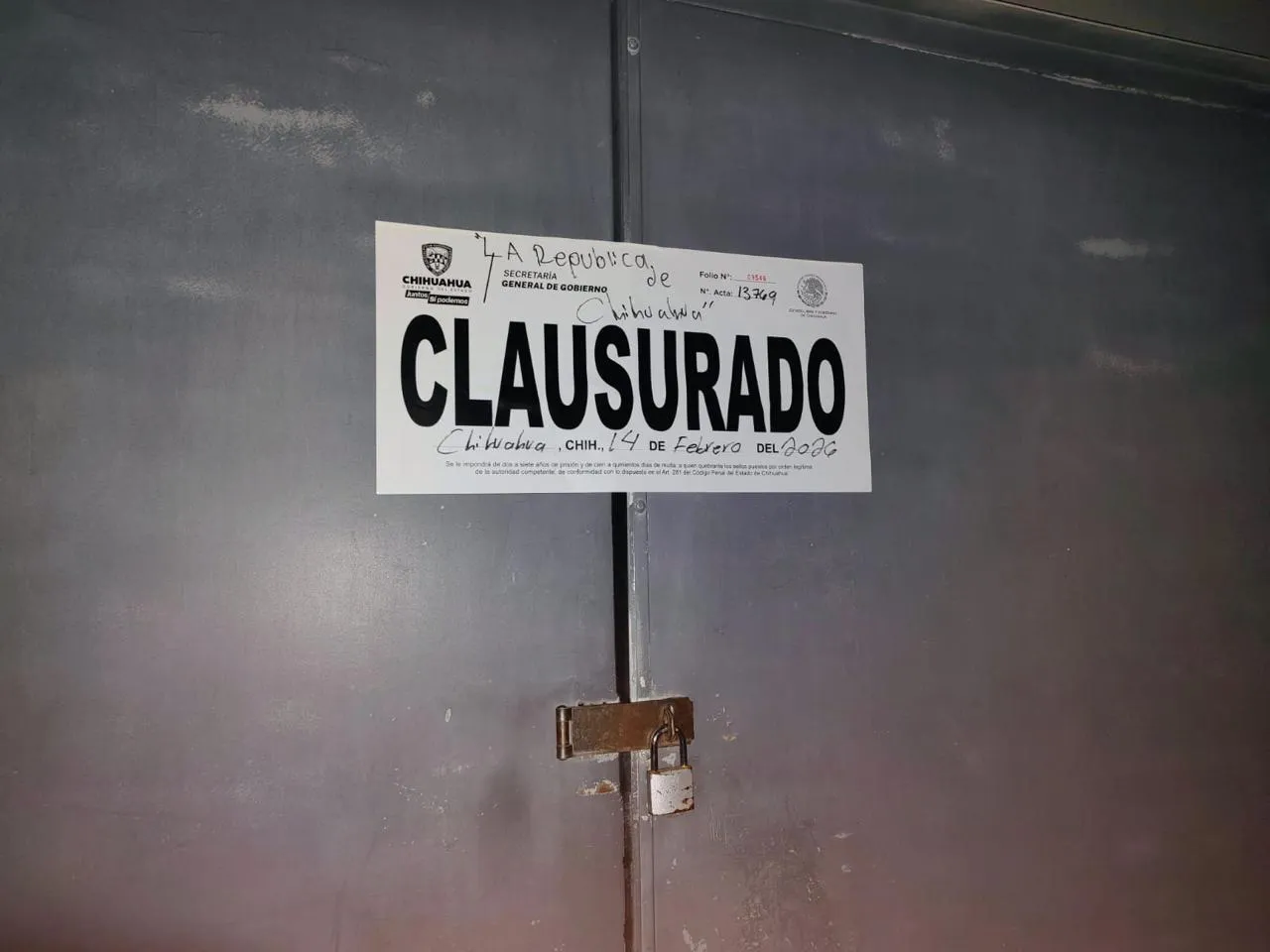 FEB16 CLAUSURAS ESTADO3