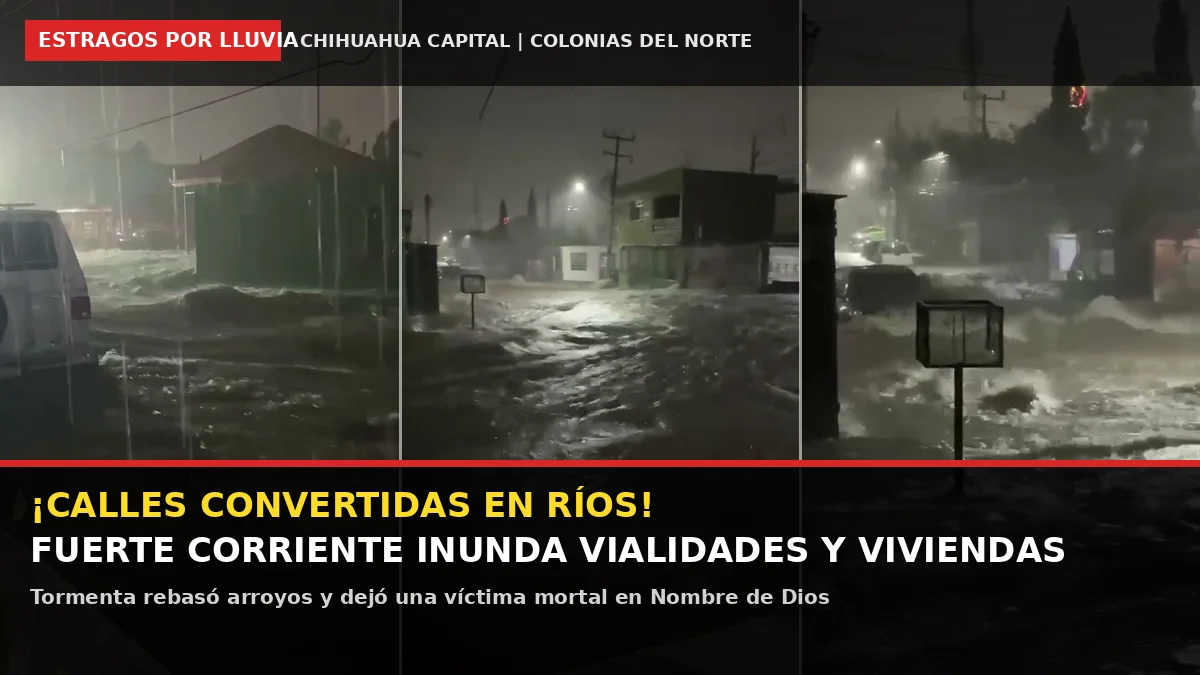 CALLES CONVERTIDAS EN RIOS