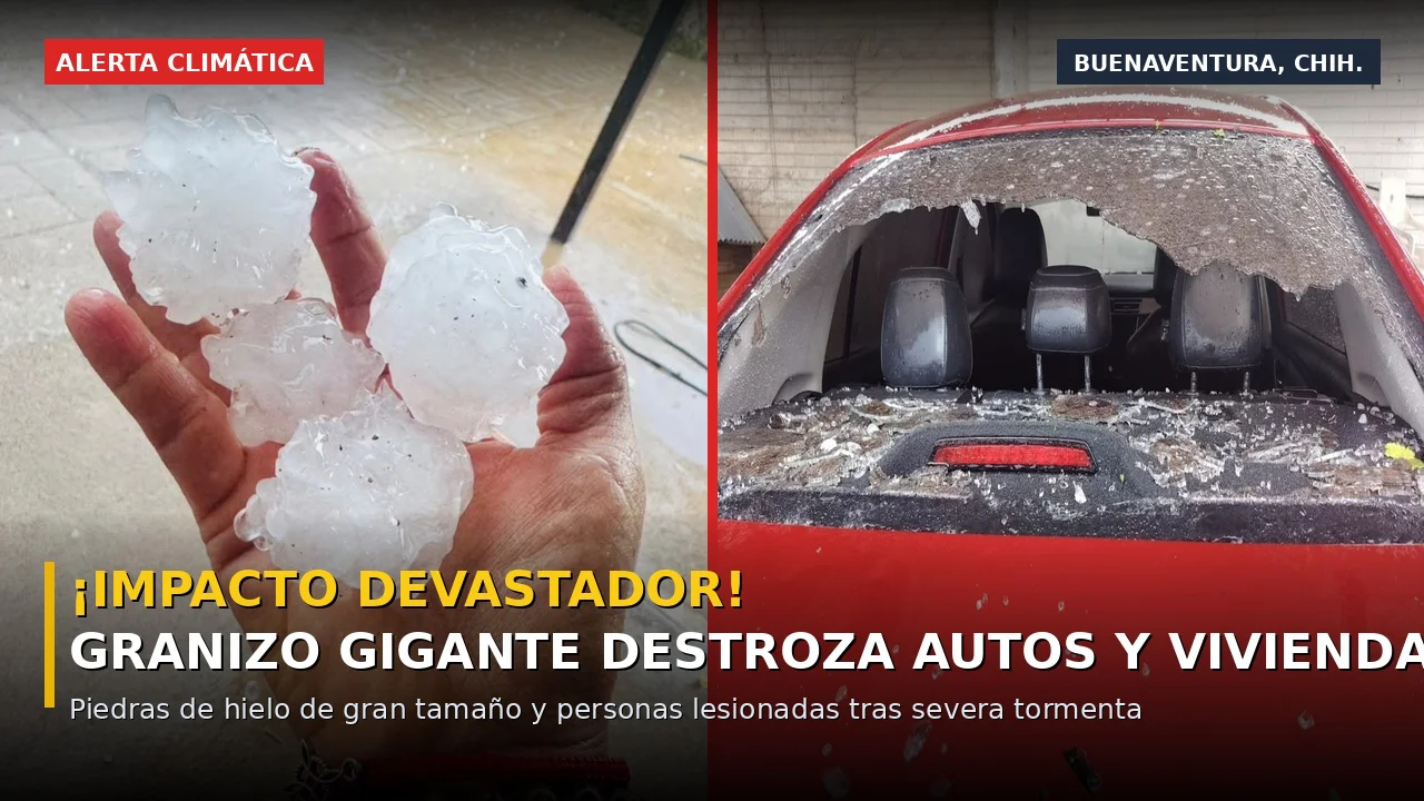 GRANIZO GIGANTE BUENAVENTURA